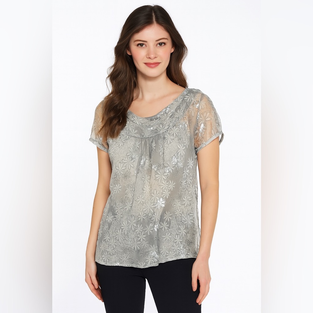 Gerard Darel 100% Silk Blouse